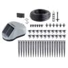 Claber Aqua-Magic Solar-Powered Drip Irrigation Kit - 8063 -Silverlines Equipment Store claber drip irrigation systems claber aqua magic drip irrigation system 8063 32624340107430