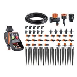 Claber Drip Irrigation Kit With Pratico Timer - 90763