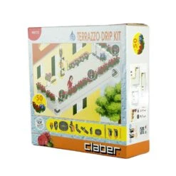 Claber Terrazzo Drip Irrigation Kit - 90772 -Silverlines Equipment Store claber drip irrigation systems claber terrazzo drip irrigation kit 90772 7548652933