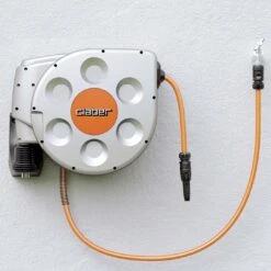 Claber Rotoroll Evolution 20M Automatic Hose Reel - 8696 -Silverlines Equipment Store claber hose reels claber rotoroll evolution 20m automatic hose reel 8696 32625123950758