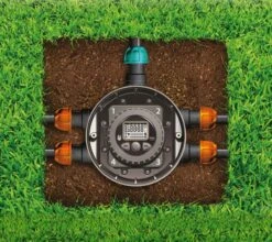 Claber Hydro 4 Programmable Solenoid Valve Box - 90829 -Silverlines Equipment Store claber water timer claber hydro 4 programmable solenoid valve box 90829 7548642821