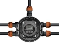 Claber Hydro 4 Programmable Solenoid Valve Box - 90829 -Silverlines Equipment Store claber water timer claber hydro 4 programmable solenoid valve box 90829 7548644613