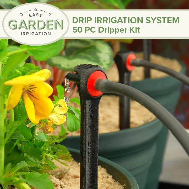 Drip Irrigation System - 50 PC Dripper 3 Drip Irrigation System - 50 PC Dripper
