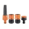 Claber Spray Nozzle Starter Set 1/2" - 8802 -Silverlines Equipment Store garden hose fittings claber spray nozzle starter set 1 2 8802 36000783007910