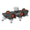 Gardena Four Channel Tap Connector - 8194 1 Gardena Four Channel Tap Connector - 8194 -Silverlines Equipment Store garden hose fittings gardena four channel tap connector 8194 35441441079462