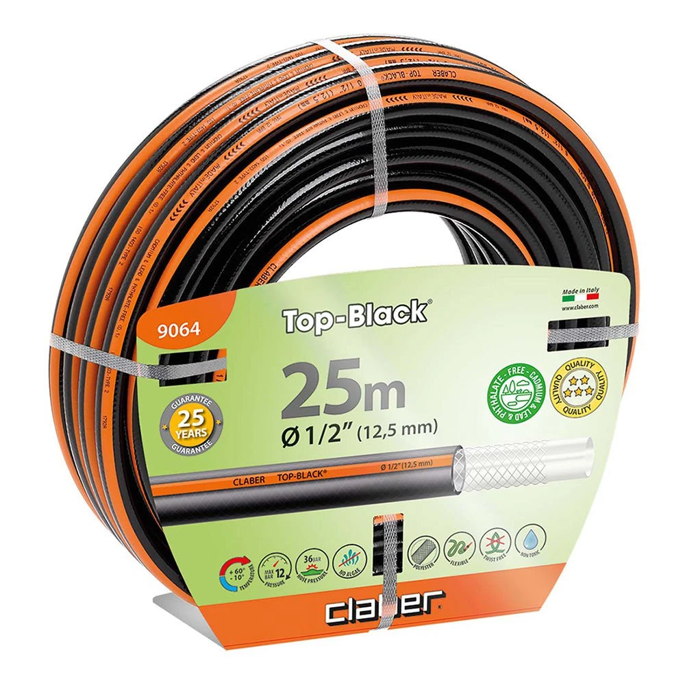 Claber Top Black 25m Hose - 9064 3 Claber Top Black 25m Hose - 9064