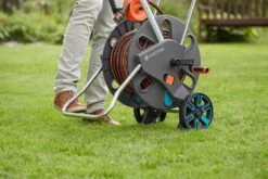 Gardena CleverRoll L Easy Hose Reel - 18520 -Silverlines Equipment Store garden hose reels gardena cleverroll l easy hose reel 18520 35440938909862