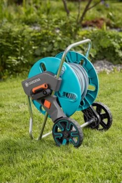 Gardena CleverRoll M Hose Reel - 18511 -Silverlines Equipment Store garden hose reels gardena cleverroll m hose reel 18511 35440904863910