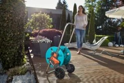 Gardena CleverRoll S Hose Reel - 18500 -Silverlines Equipment Store garden hose reels gardena cleverroll s hose reel 18500 35440789618854