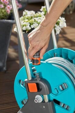 Gardena CleverRoll S Hose Reel - 18500 -Silverlines Equipment Store garden hose reels gardena cleverroll s hose reel 18500 35440789815462