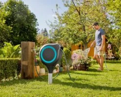 Gardena Hose Box RollUp M 20M - 18614 -Silverlines Equipment Store garden hose reels gardena hose box rollup m 20m 18614 36228692705446