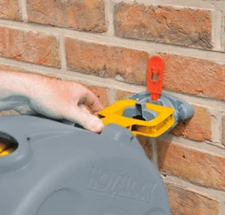 Hozelock Compact Reel 25m - 2415 -Silverlines Equipment Store garden hose reels hozelock compact reel 25m 2415 34019127591078