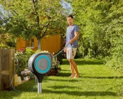 Gardena Hose Box RollUp M 20M - 18614 -Silverlines Equipment Store gardena hose box rollup m 20m 18614 36228678975654