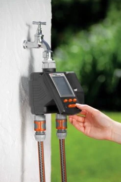 Gardena MultiControl Duo Water Timer - 1874 -Silverlines Equipment Store gardena multicontrol duo water timer 1874 33055044239526